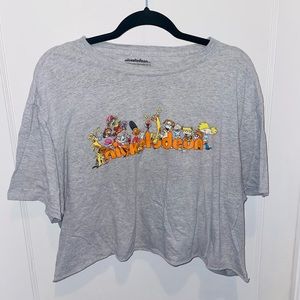 90S NICKELODEON CROPPED TEE